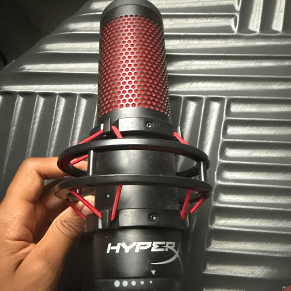 HyperX QuadCast Microphone Slightly Used